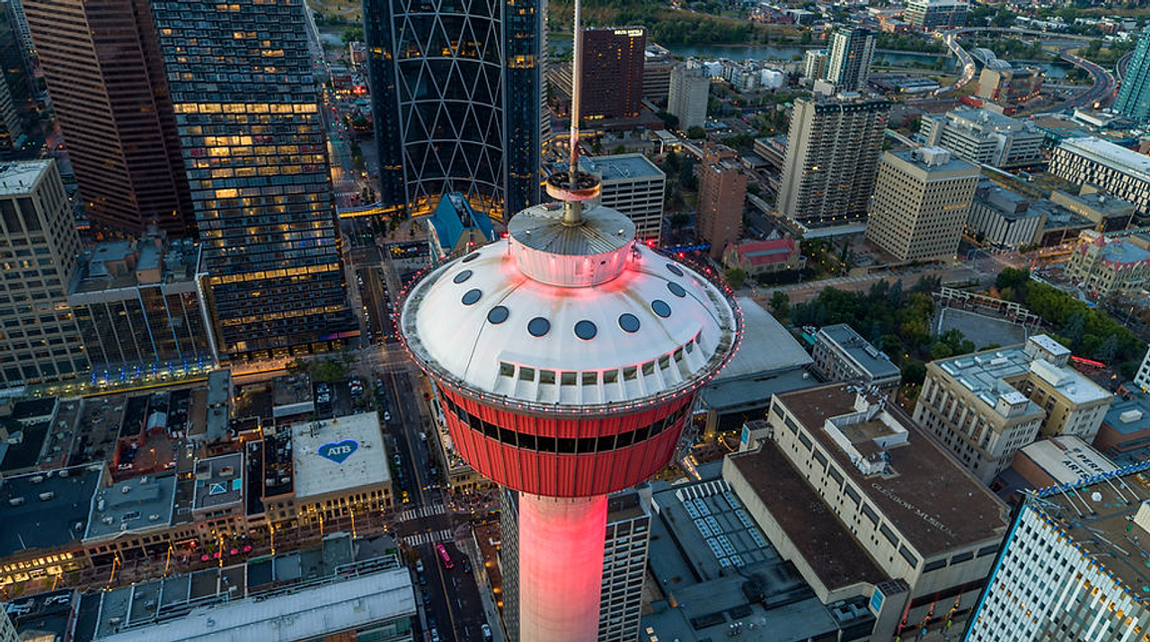 Large Image File Calgary Calgary Tower