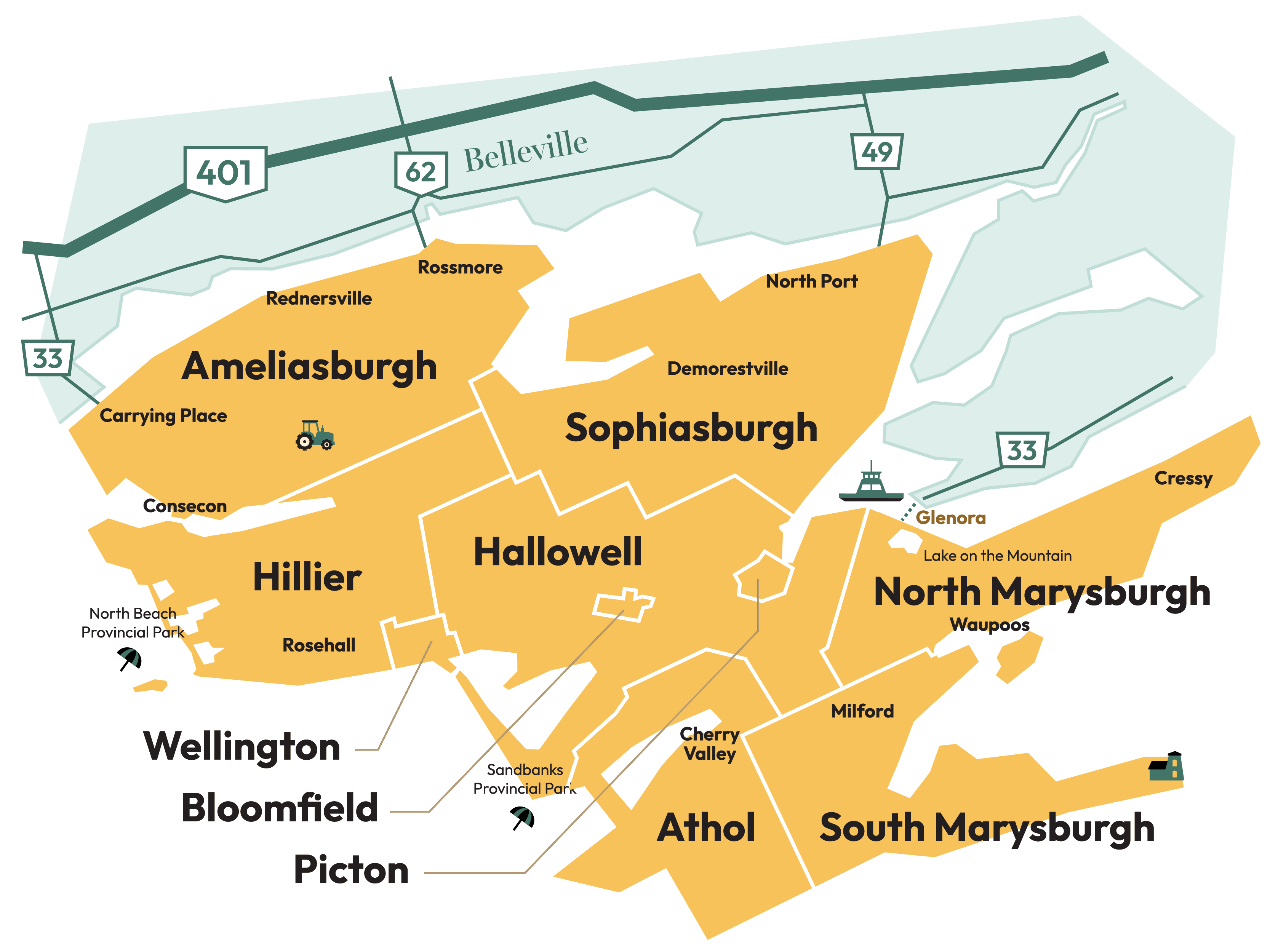 Finding Your Way Around Prince Edward County
